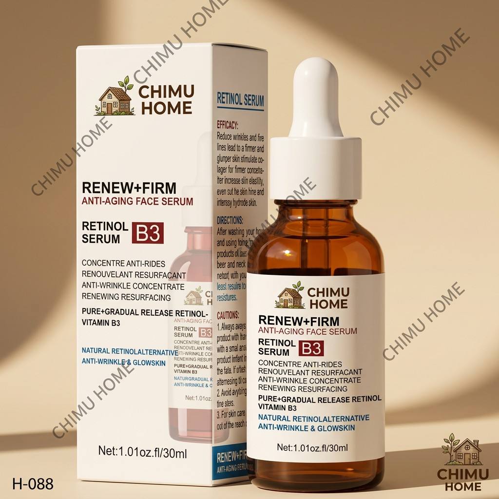 【CHIMU HOME】레티놀 B3 페이셜 세럼 포 리뉴 - Hyaluronic Acid Facial Serum 리뷰 및 가격