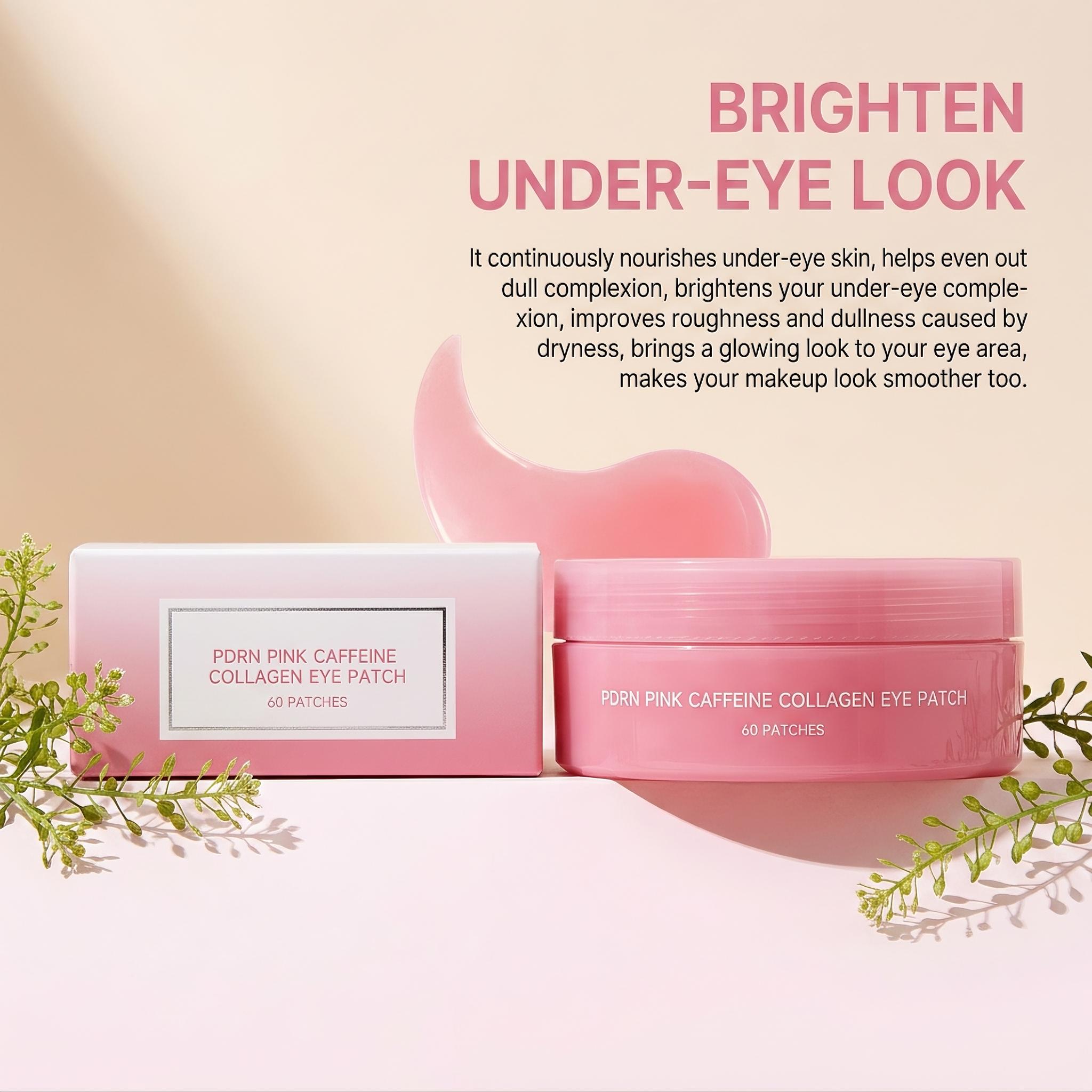 PDRN 핑크 콜라겐 아이 마스크 (나이아신아마이드 함 - Collagen Under Eye Patches 리뷰 및 가격