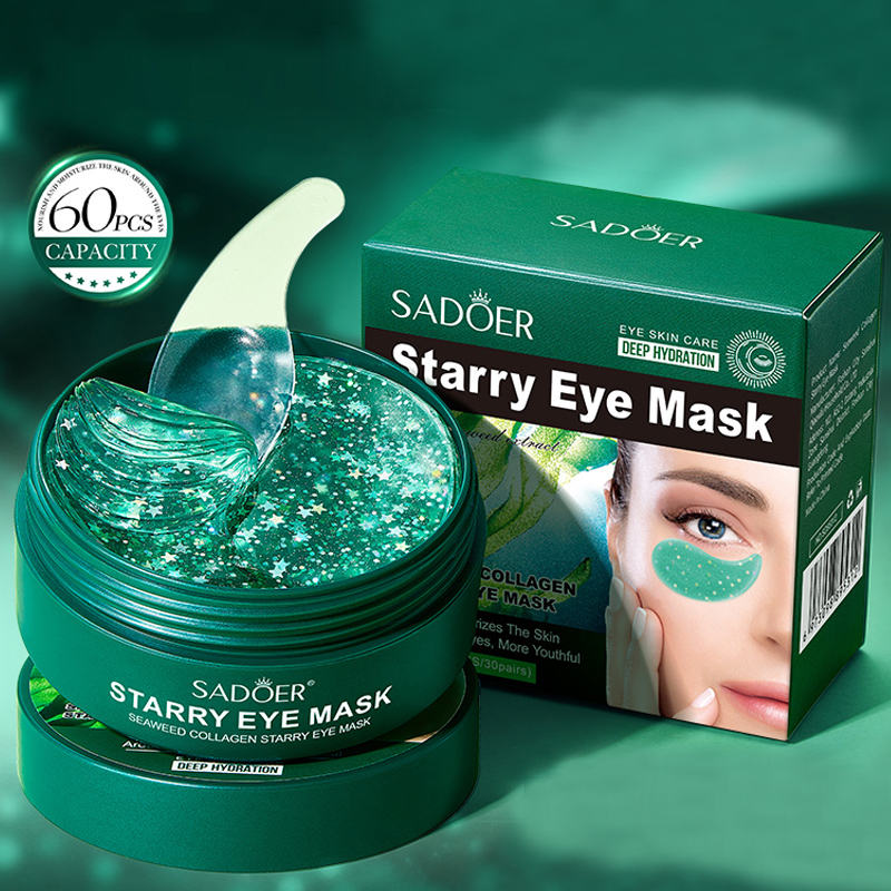 60개/박스 해초 콜라겐 아이 마스크, 해초 추출물과  - Collagen Under Eye Patches 리뷰 및 가격