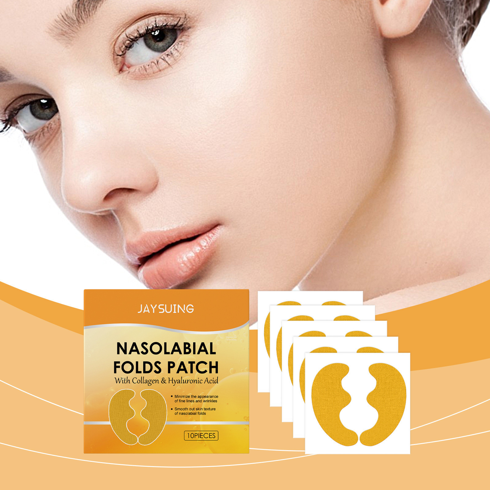 주름 제거 패치 히알루론산 나졸라비알 폴드 페이스 리프 - Collagen Under Eye Patches 리뷰 및 가격